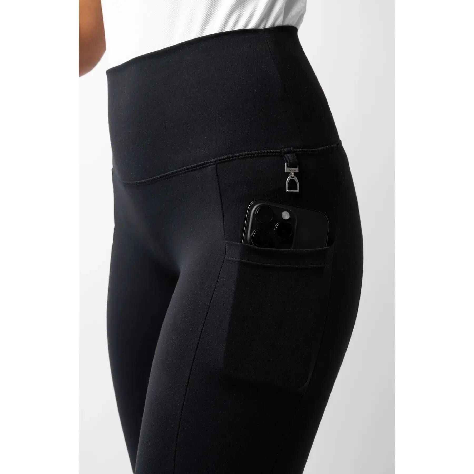 Damskie legginsy jeździeckie z pełną przyczepnością Horze Gillian 6/7