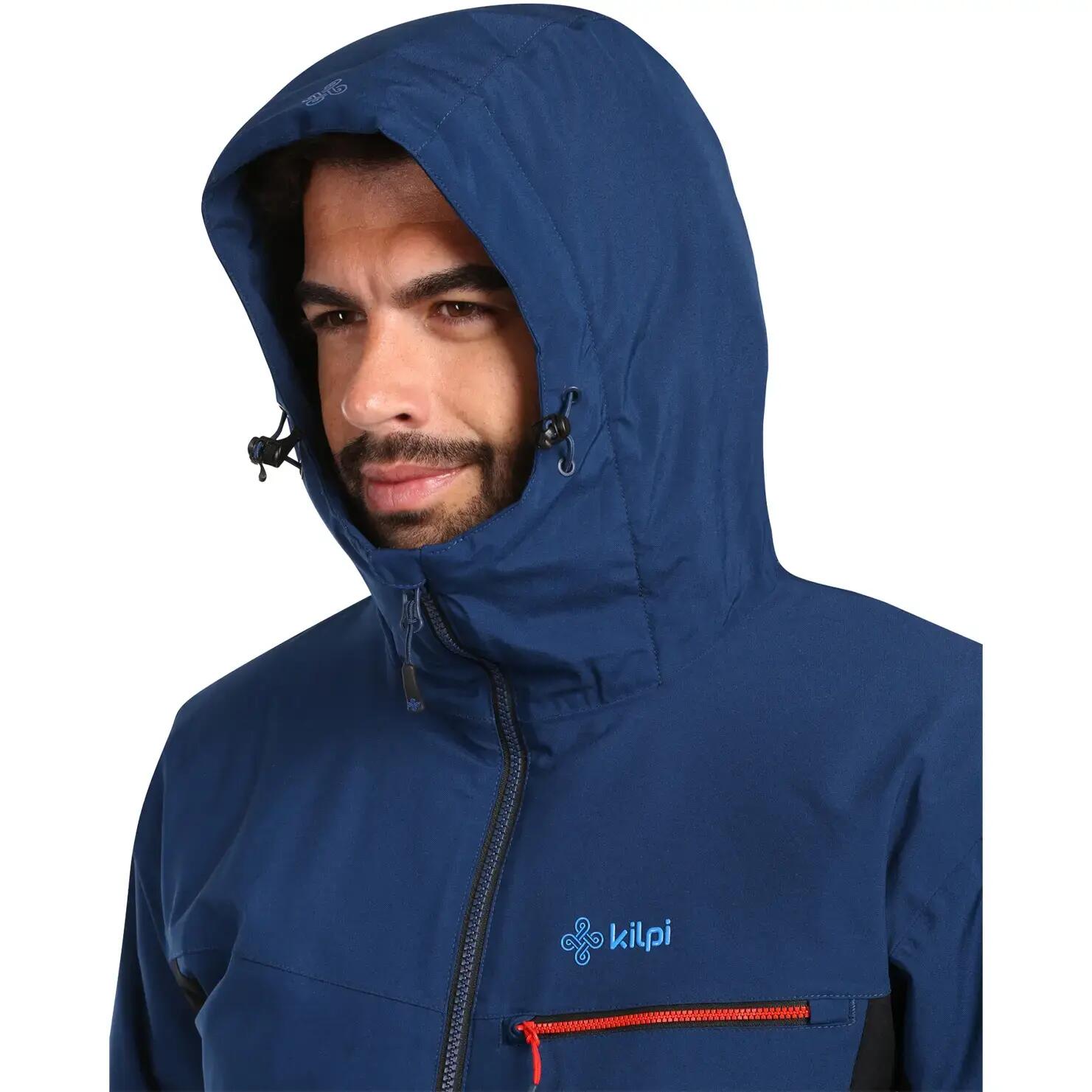 Veste de ski homme Kilpi Flip-M bleue 5/6