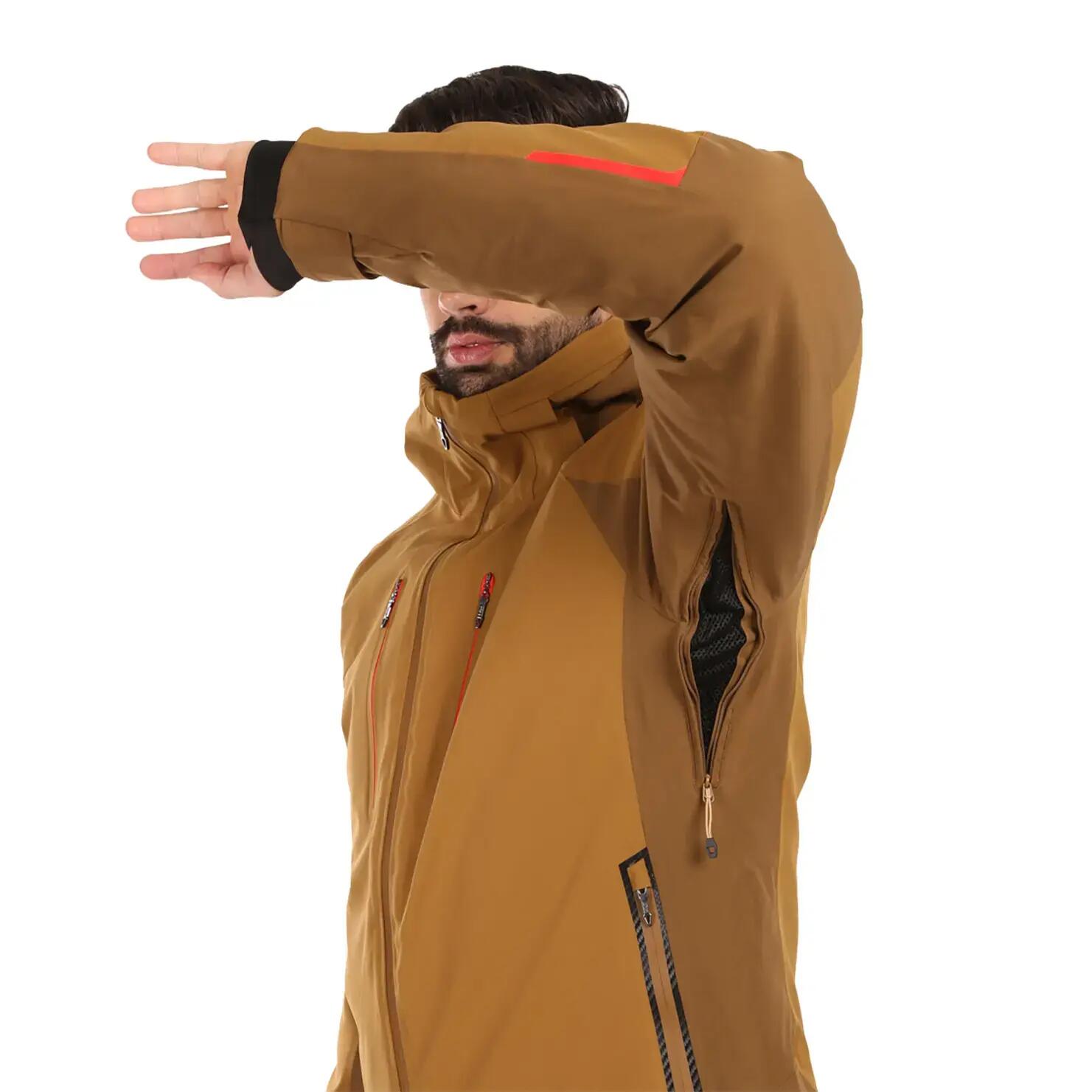 Veste de ski homme Kilpi Turnau-M marron 4/6