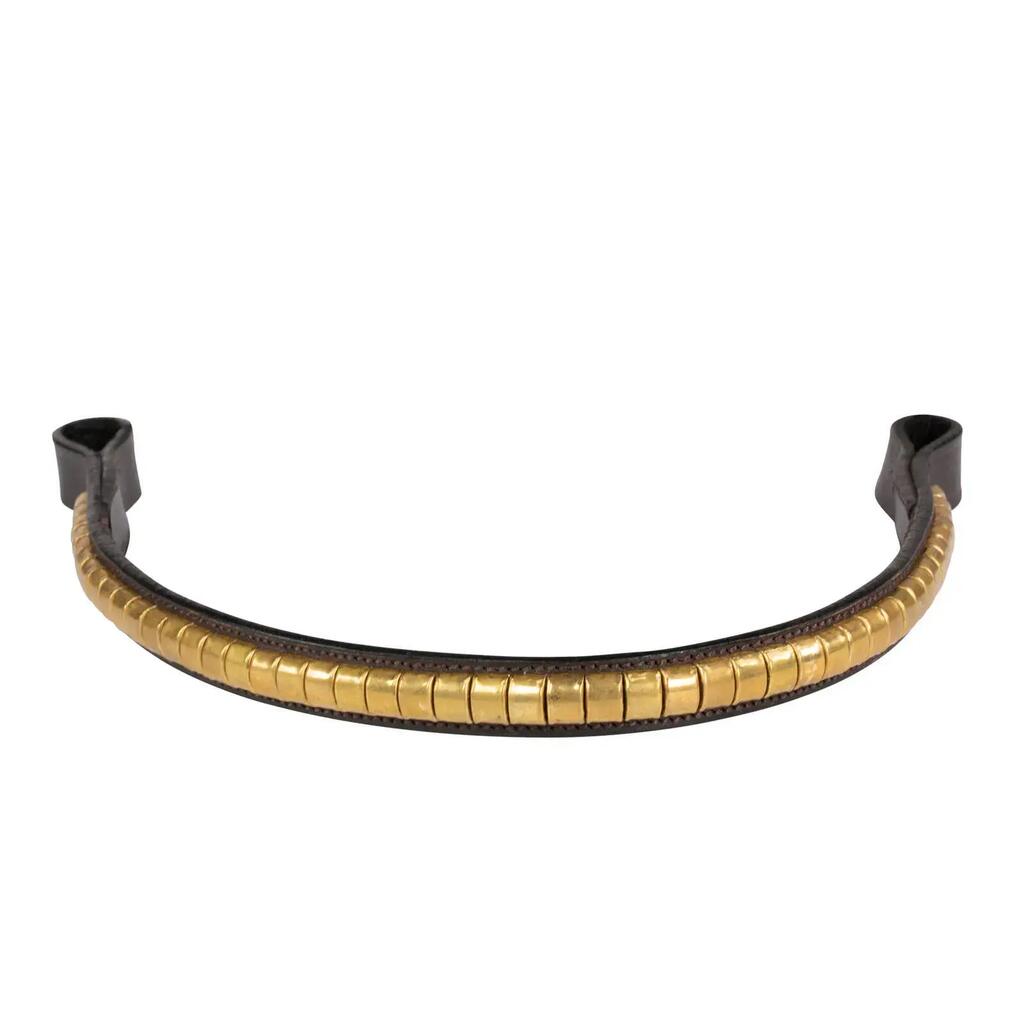 Copper clincher horse browband Horze