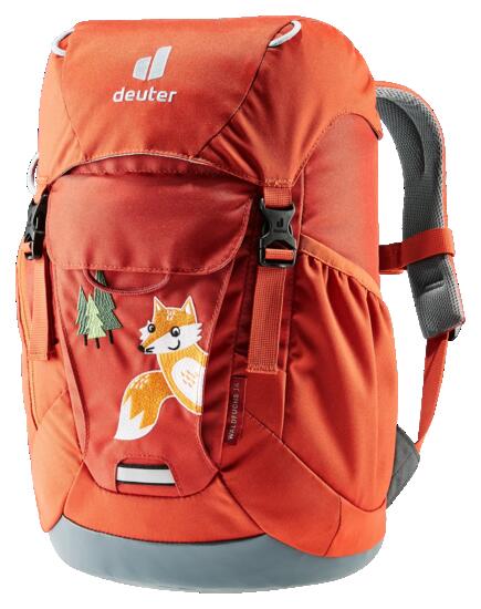 Kinder - reisen - rucksack - waldfuchs 14 - lava-paprika