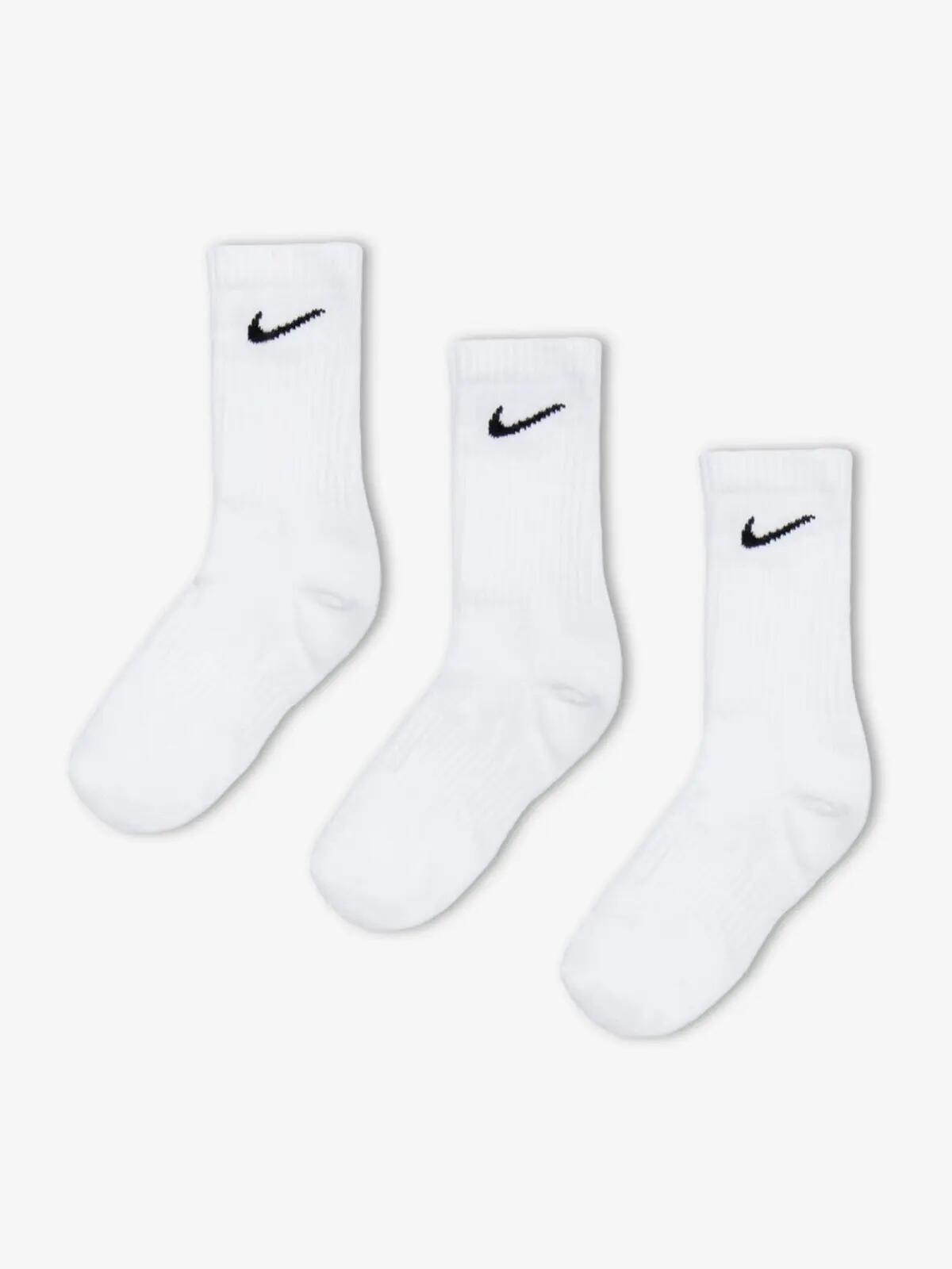 Nike Modelo Y Nk Evryday Cush Crew 3pr-108 Cor Branco 4/5