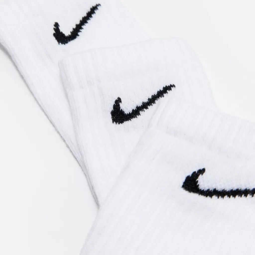 Nike Modelo Y Nk Evryday Cush Crew 3pr-108 Cor Branco 3/5