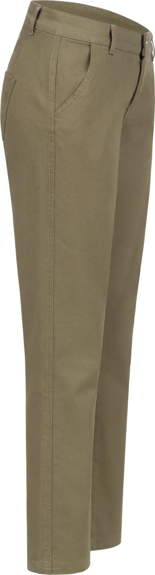 Damen Chinohose Susan Denim Stretch - Dunkeloliv 3/3