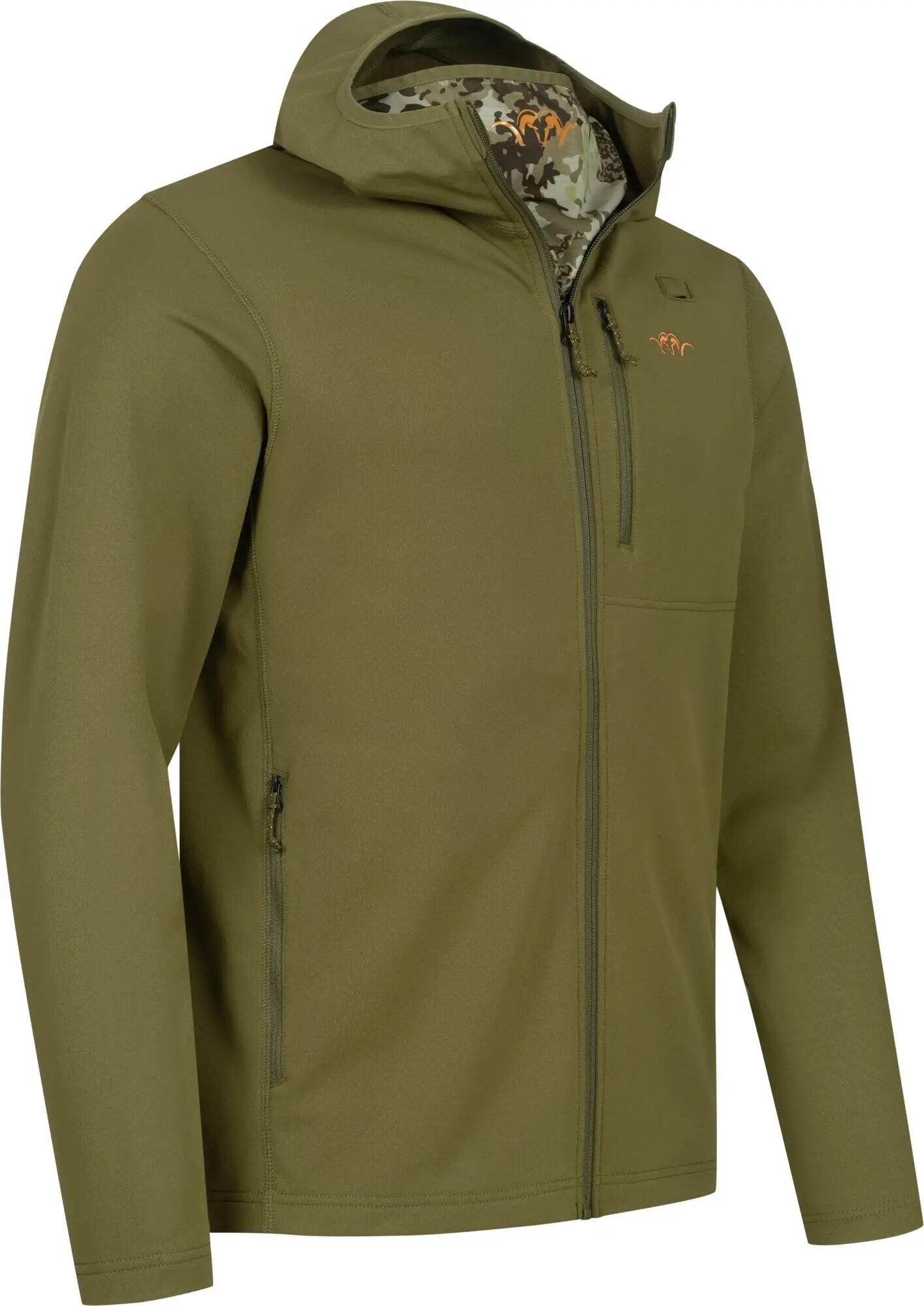 Fullzip Midlayer-Hoody Drain 3/4