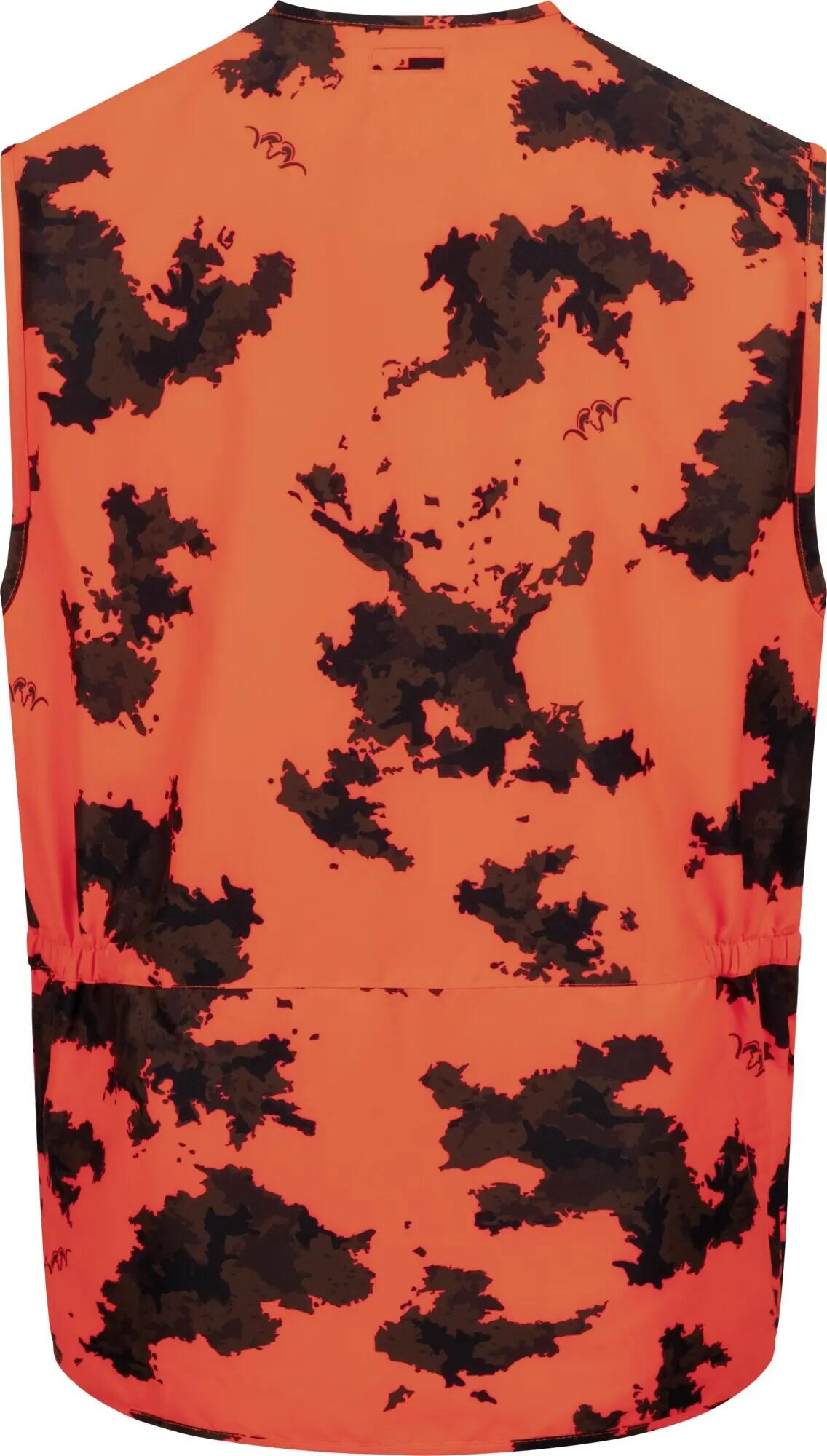 Herren Weste Kalle - Blaze Orange Camouflage 4/4