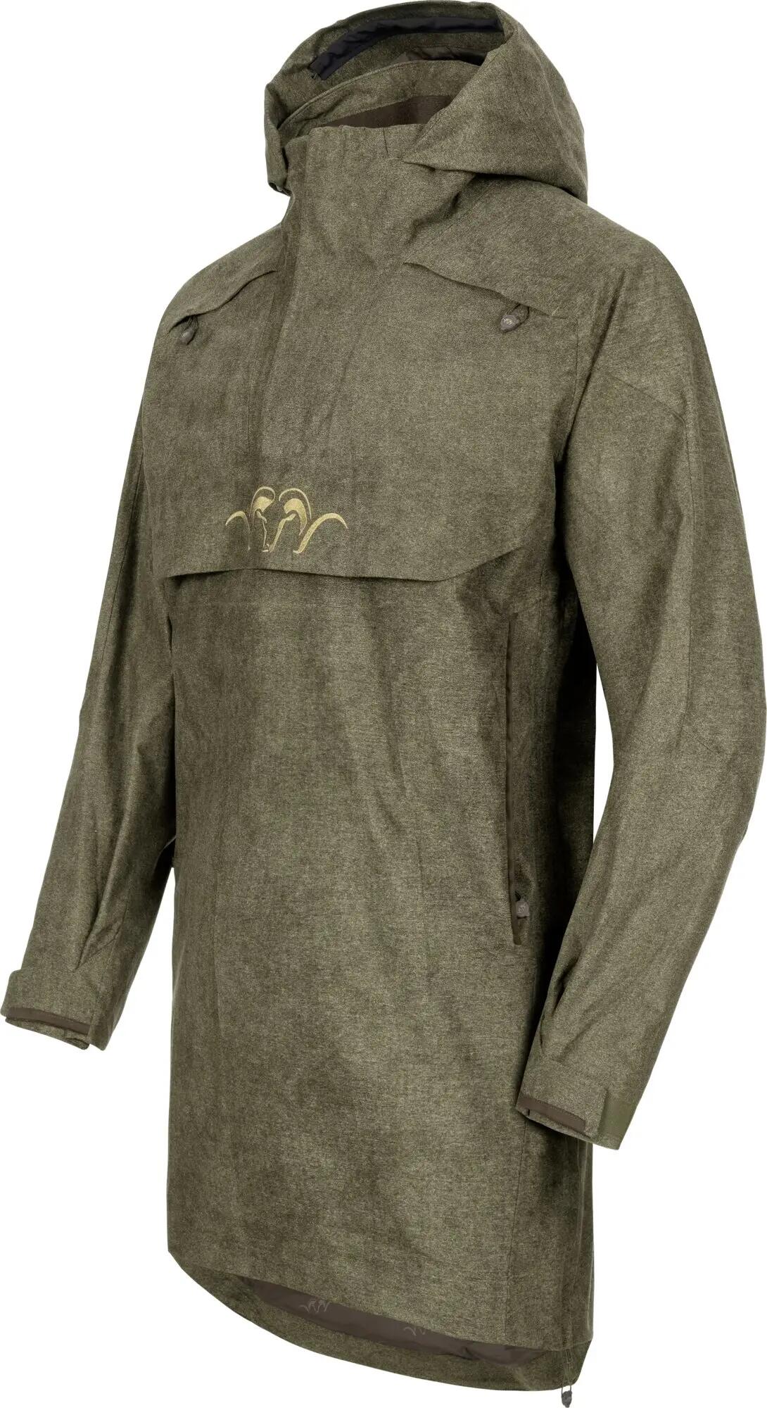 Herren Smock Vintage Laurent - Oliv Mélange / Schwarz 2/5