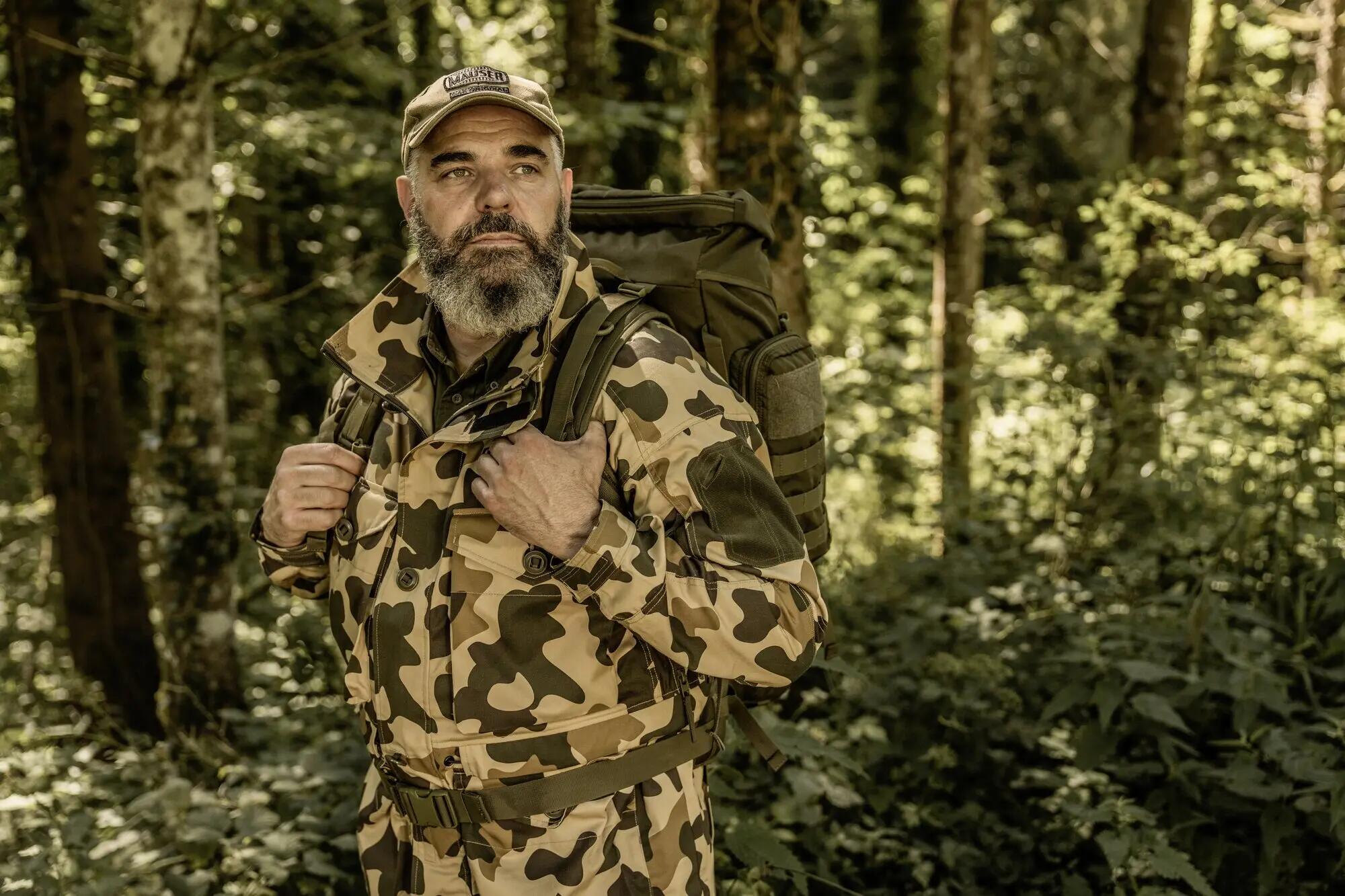 Herren Jacke Stalker - Mauser Camouflage 5/5