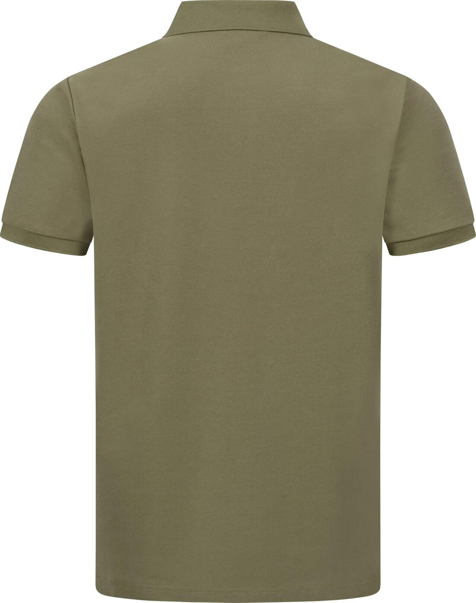 Herren Poloshirt Solid - Grün 4/4