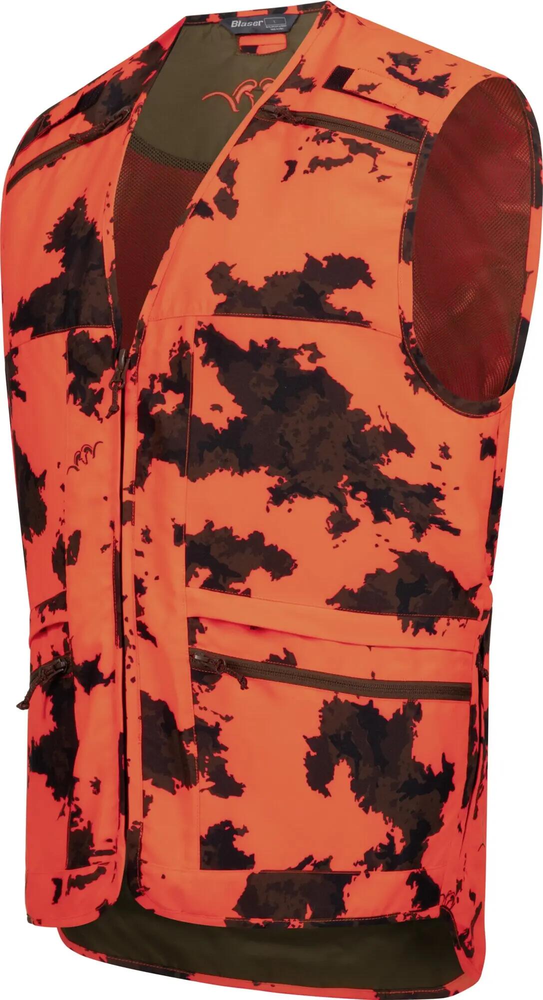 Herren Weste Kalle - Blaze Orange Camouflage 2/4