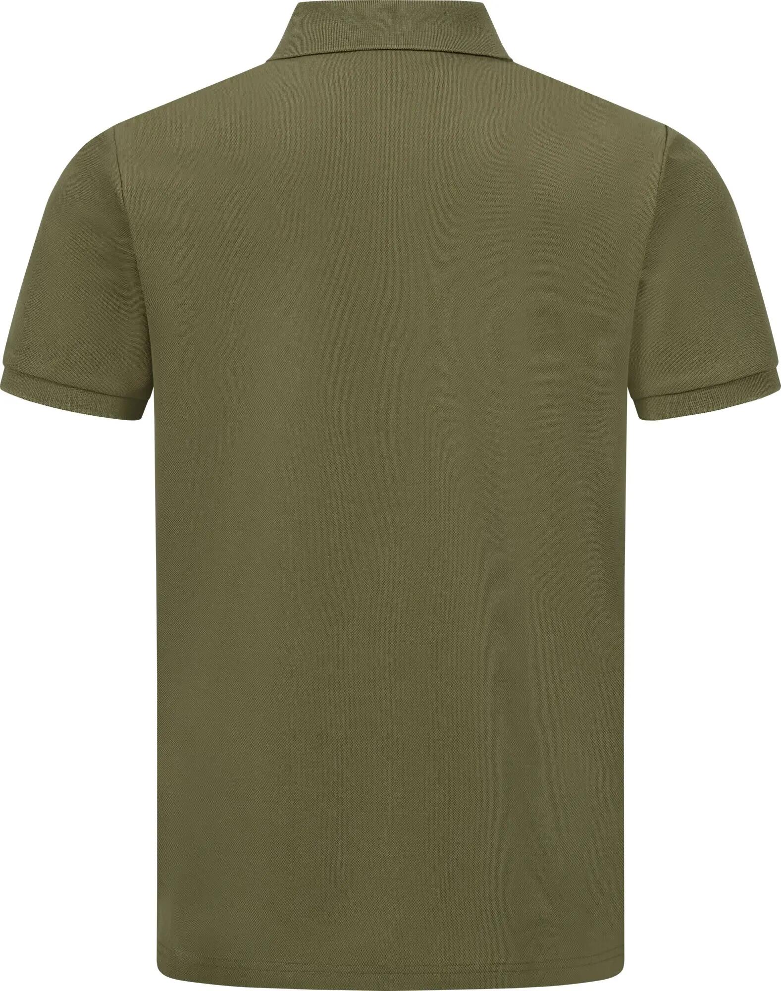 Herenpoloshirt Shooting Patch - olijfgroen 4/7