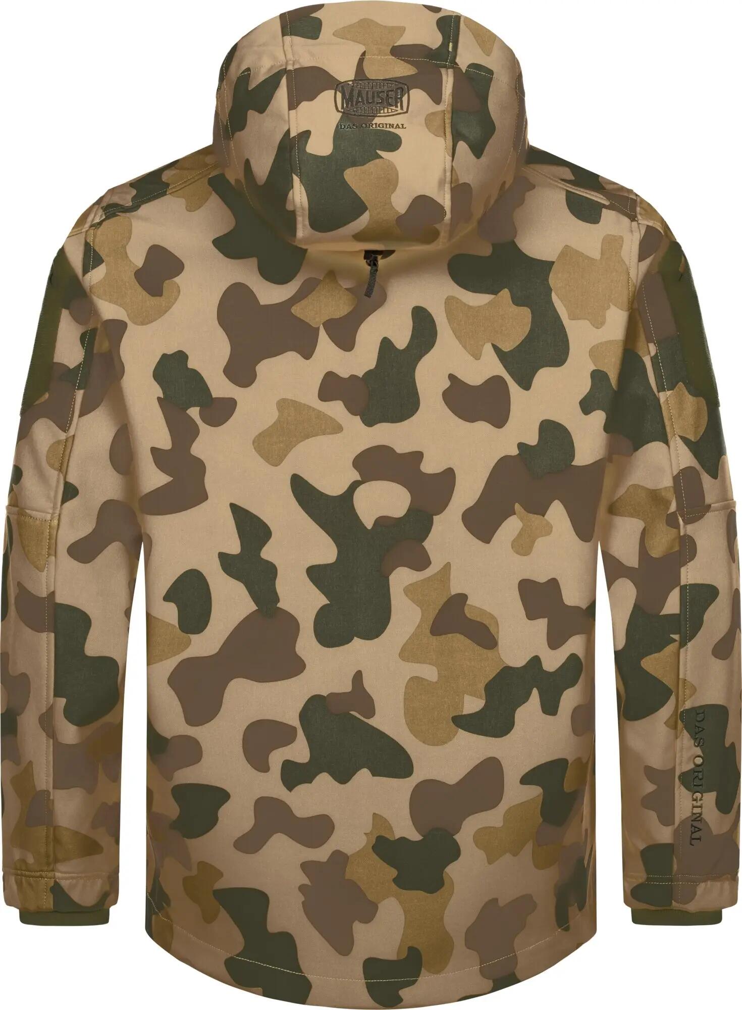 Herren Jacke Softshell Tornado - Mauser Camouflage 4/6