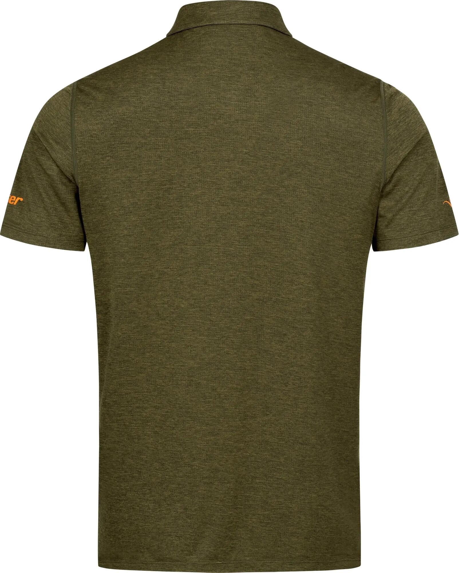 Herren Poloshirt Competition - Dunkeloliv 4/4