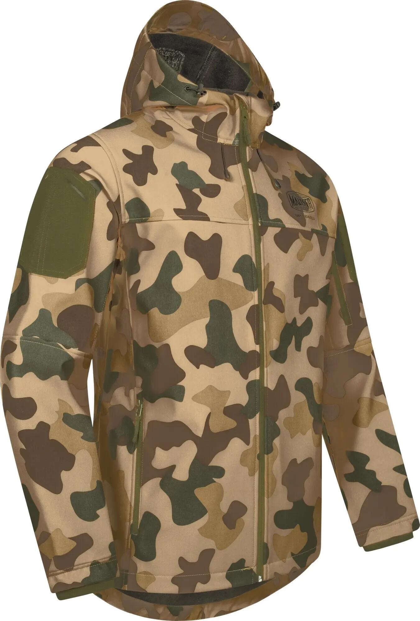 Herren Jacke Softshell Tornado - Mauser Camouflage 3/6