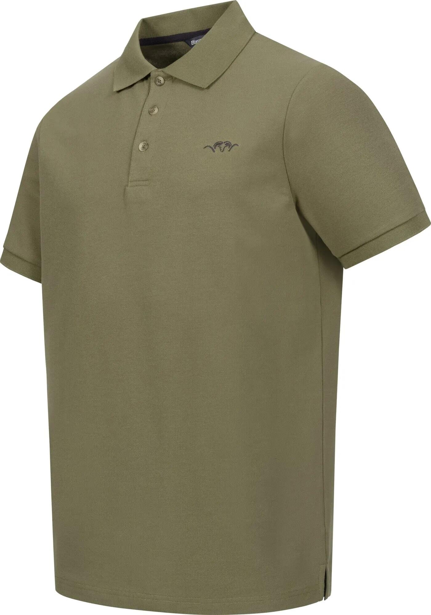 Herren Poloshirt Solid - Grün 2/4