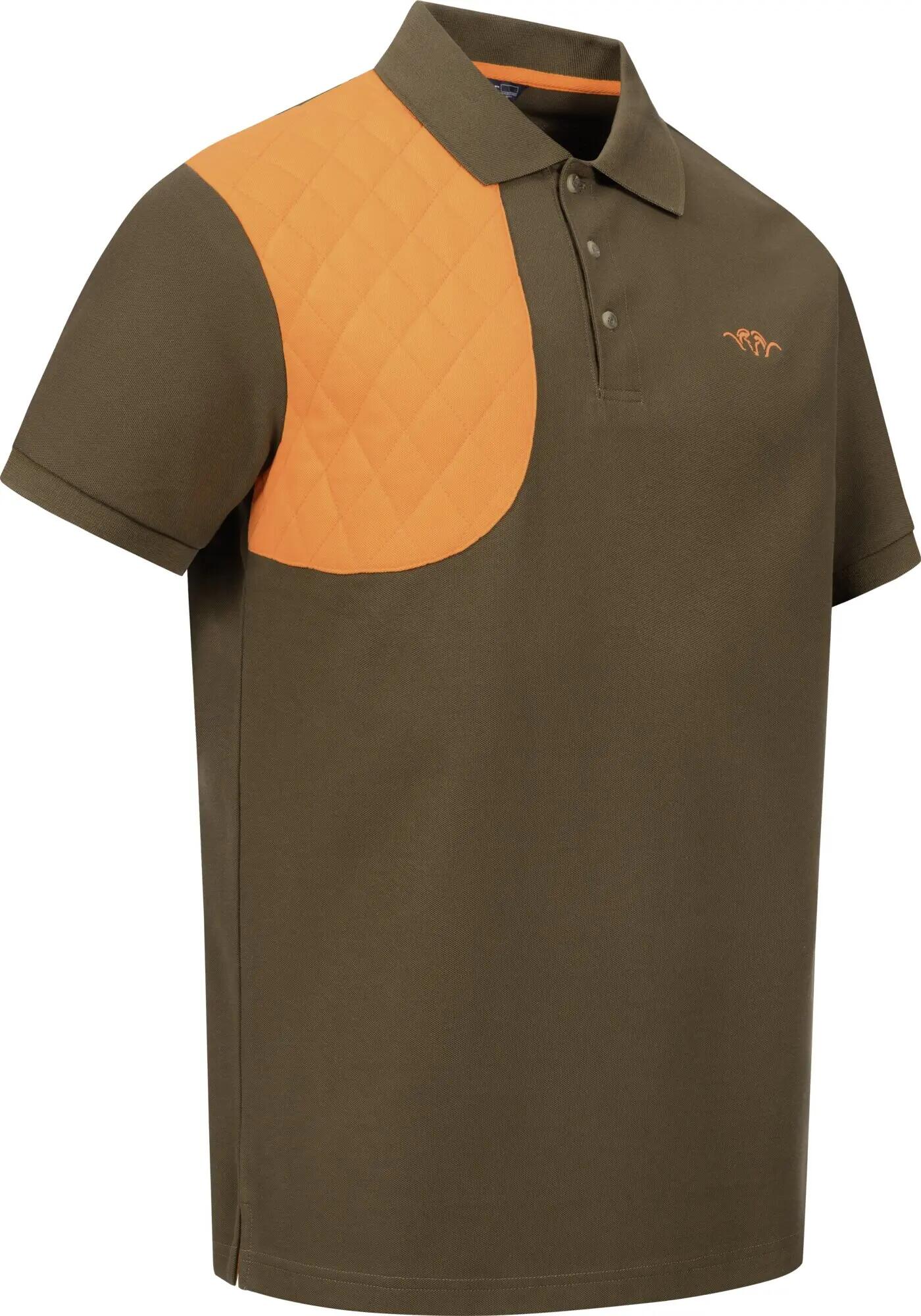 Polo de tir avec patch Homme - Marron foncé 3/7