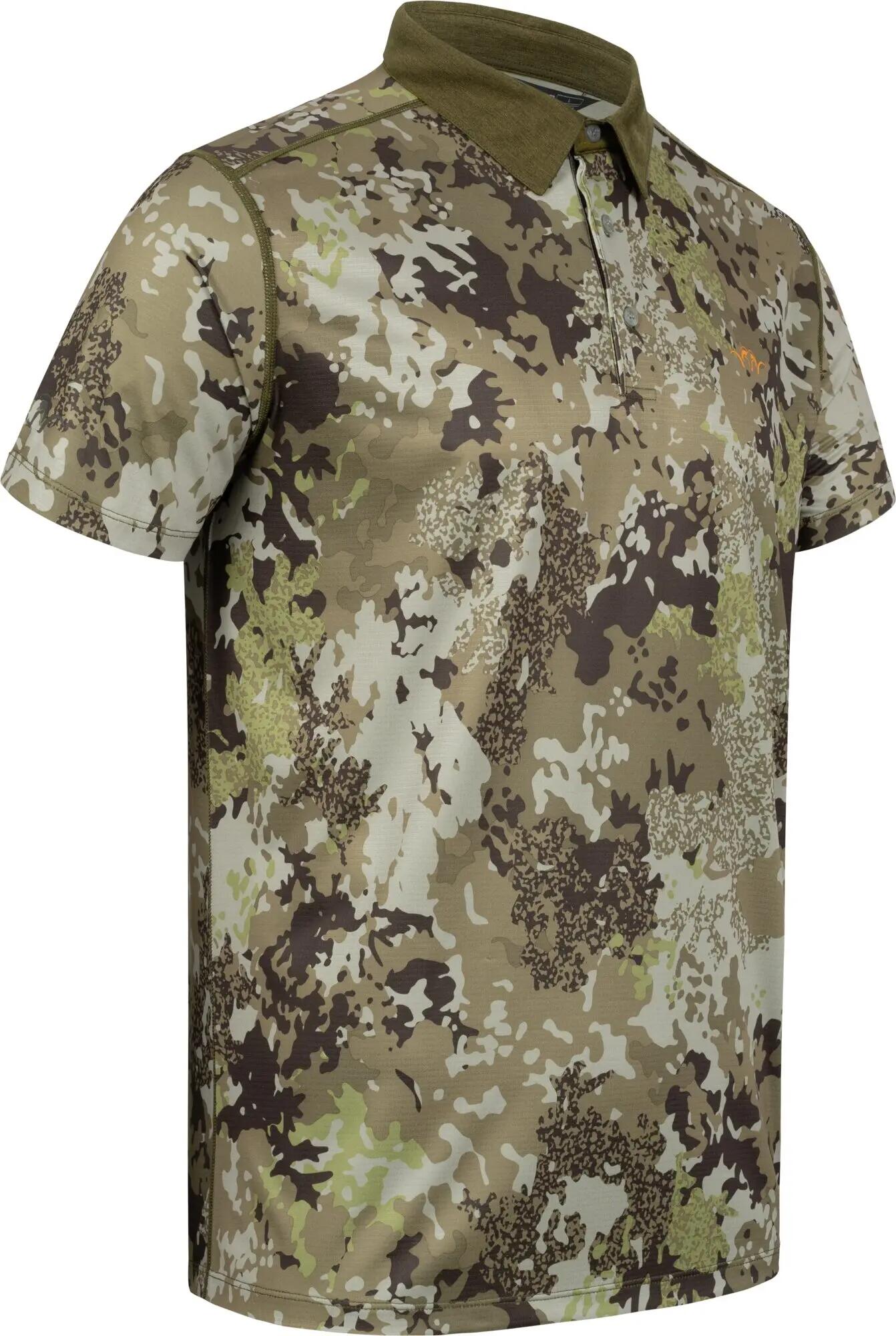 Herren Poloshirt Competition - HunTec Camouflage 3/4