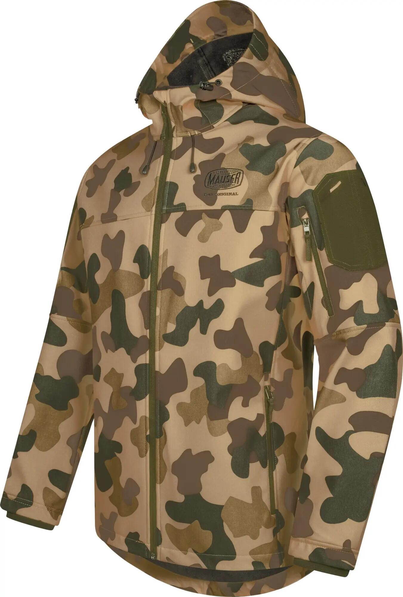 Herren Jacke Softshell Tornado - Mauser Camouflage 2/6