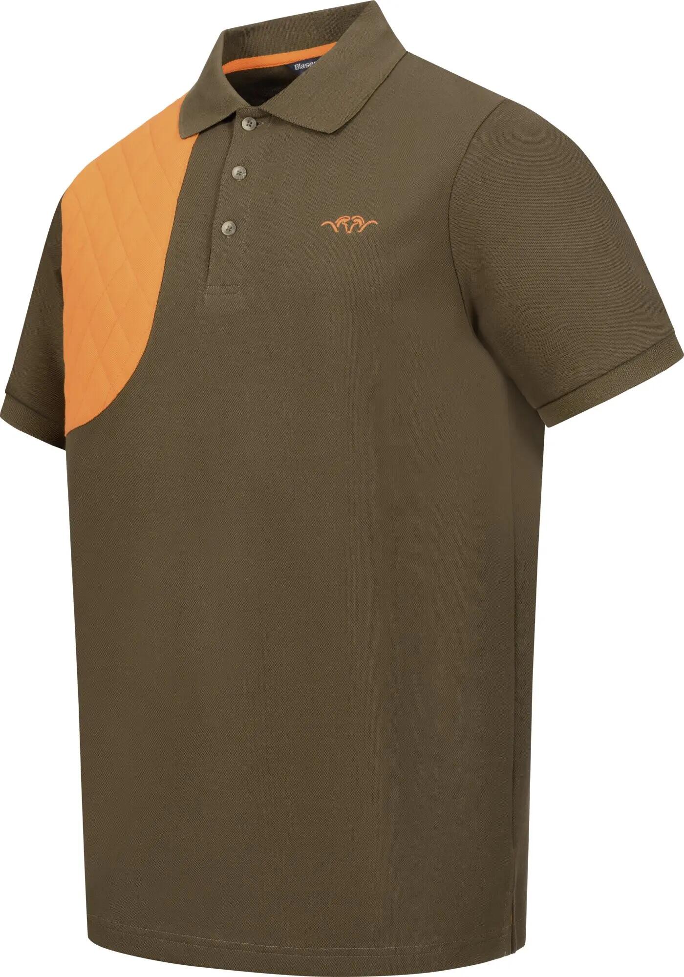 Polo de tir avec patch Homme - Marron foncé 2/7