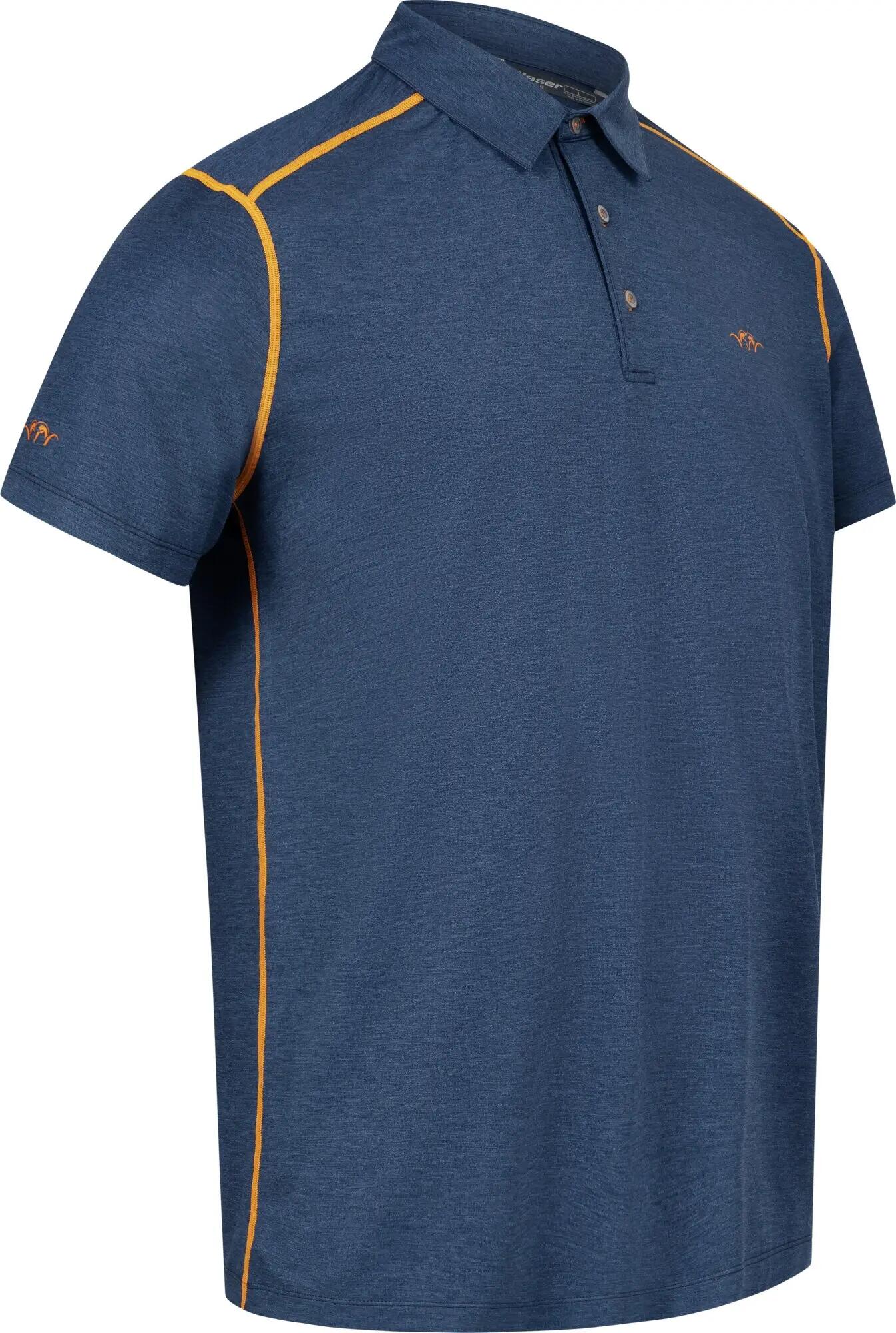 Herren Poloshirt Competition - Marine 3/4