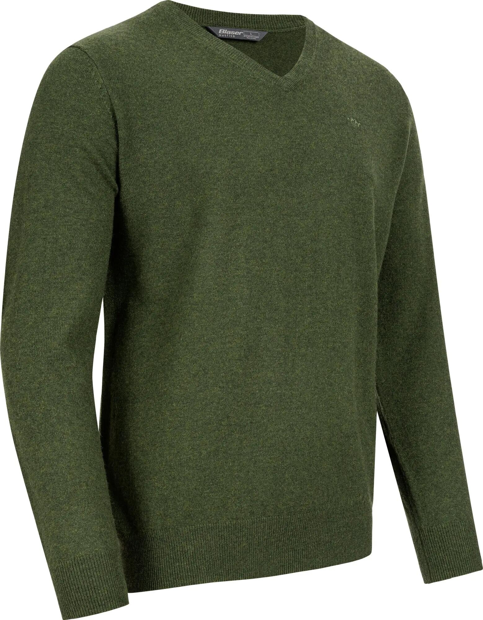 Herren Pullover Kaschmir - Grün 3/4