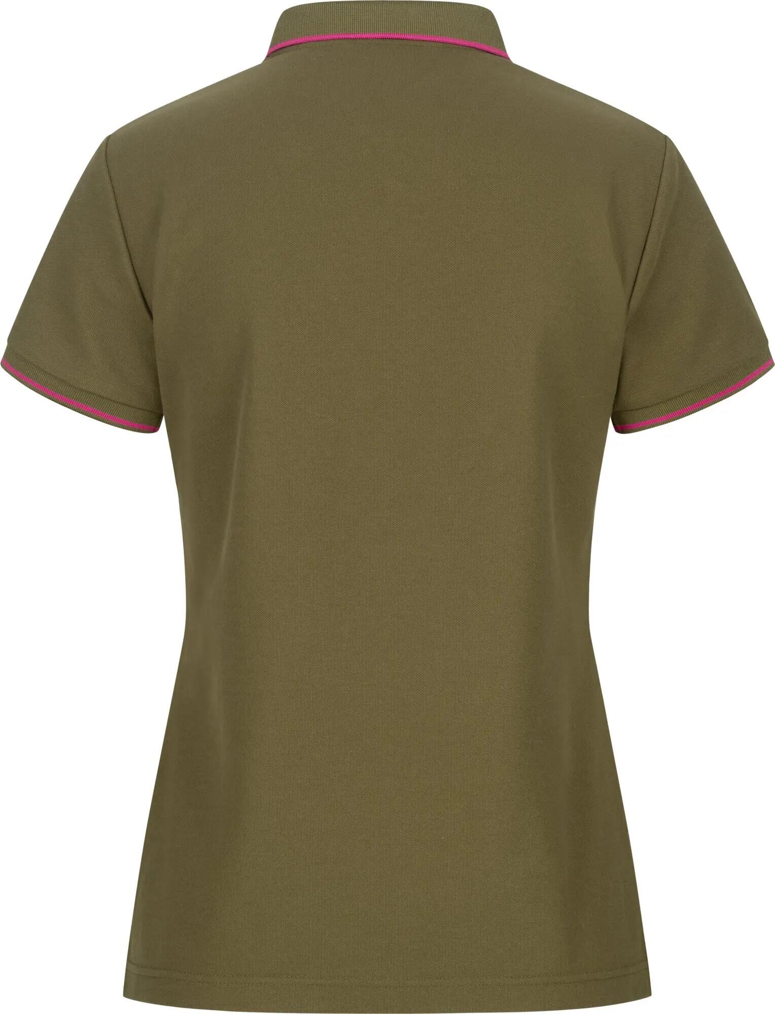 Damen Poloshirt - Dunkeloliv 4/4