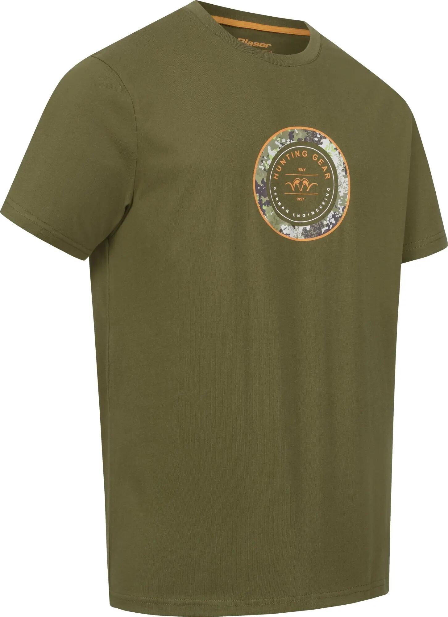 Herren T-Shirt Argali Ring - Olivgrün 3/7