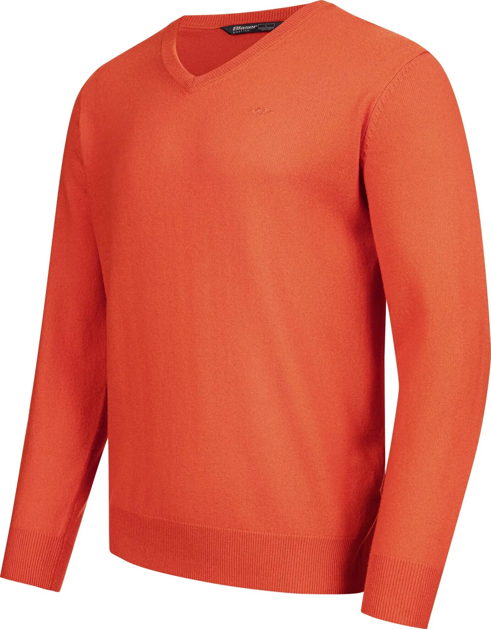 Herren Pullover Kaschmir - Orange 2/4