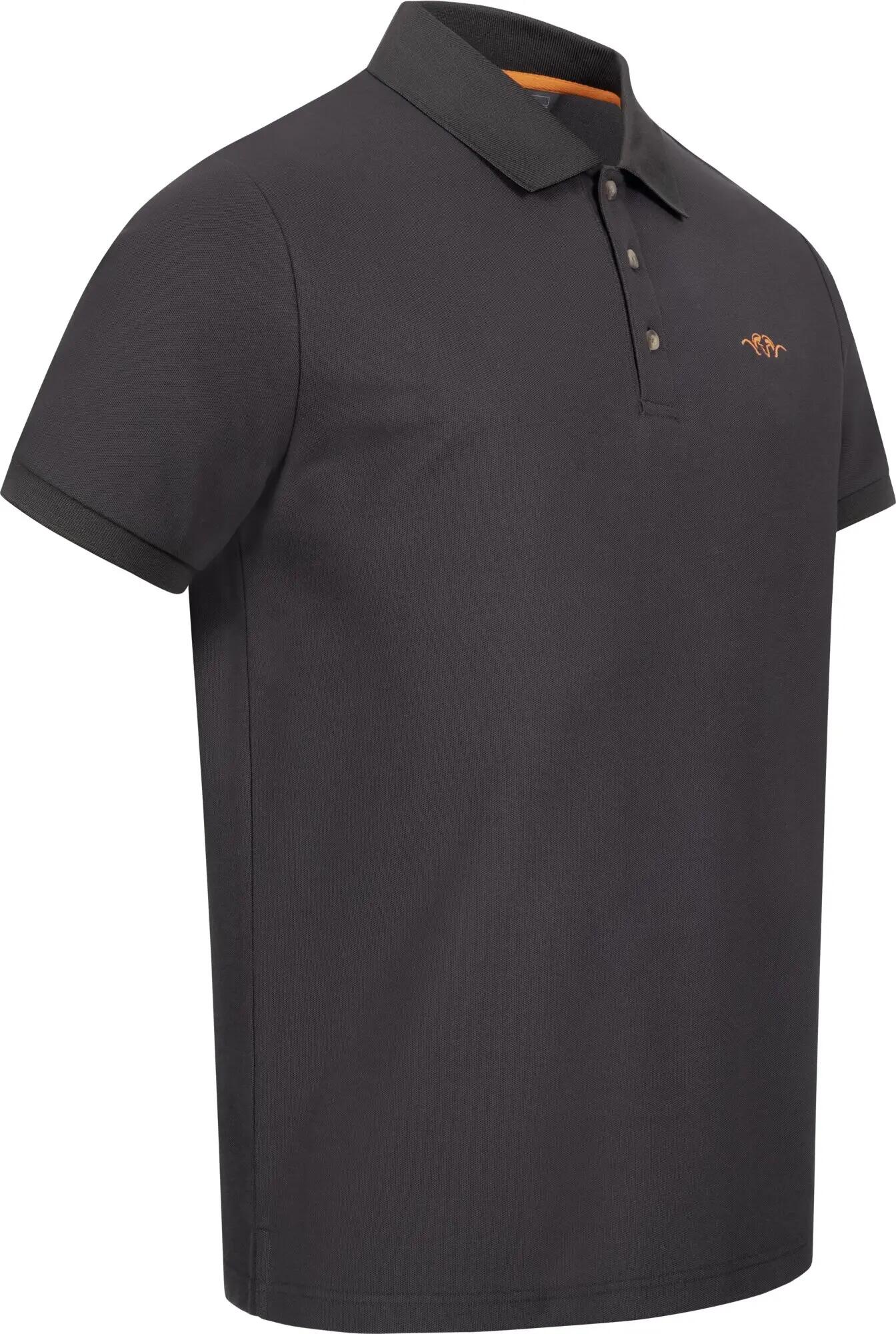 Herren Poloshirt Solid - Grau 2/4