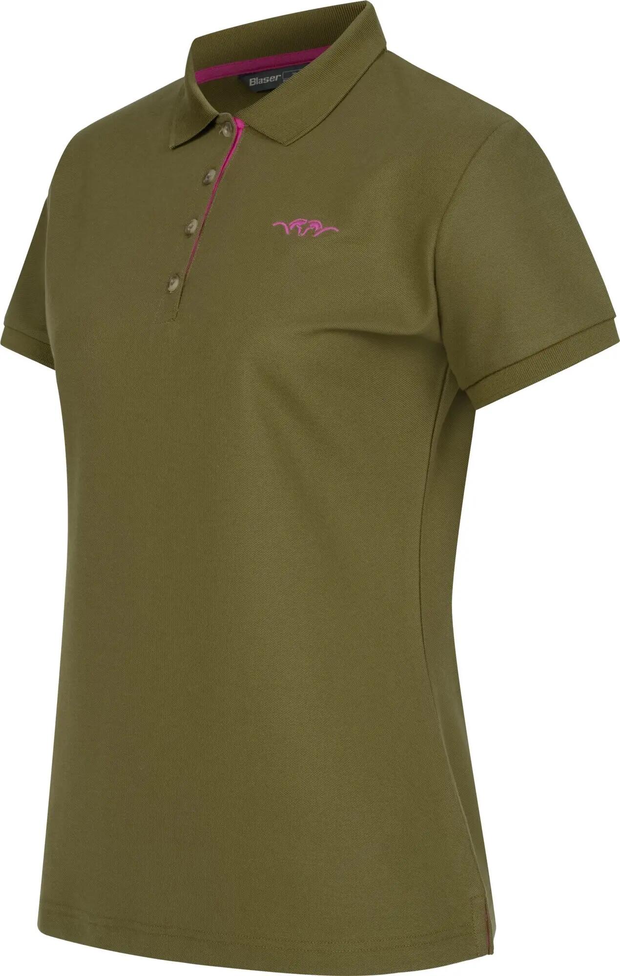Damen Poloshirt - Dunkeloliv 2/4