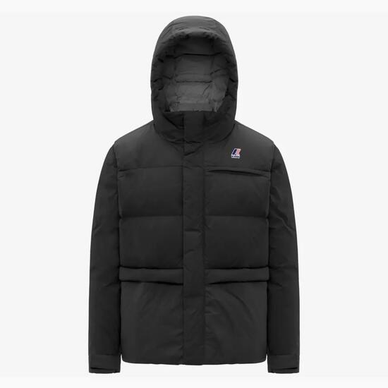 Doudoune K-WAY 4.0 Aurele Heavy Usy Black Pure