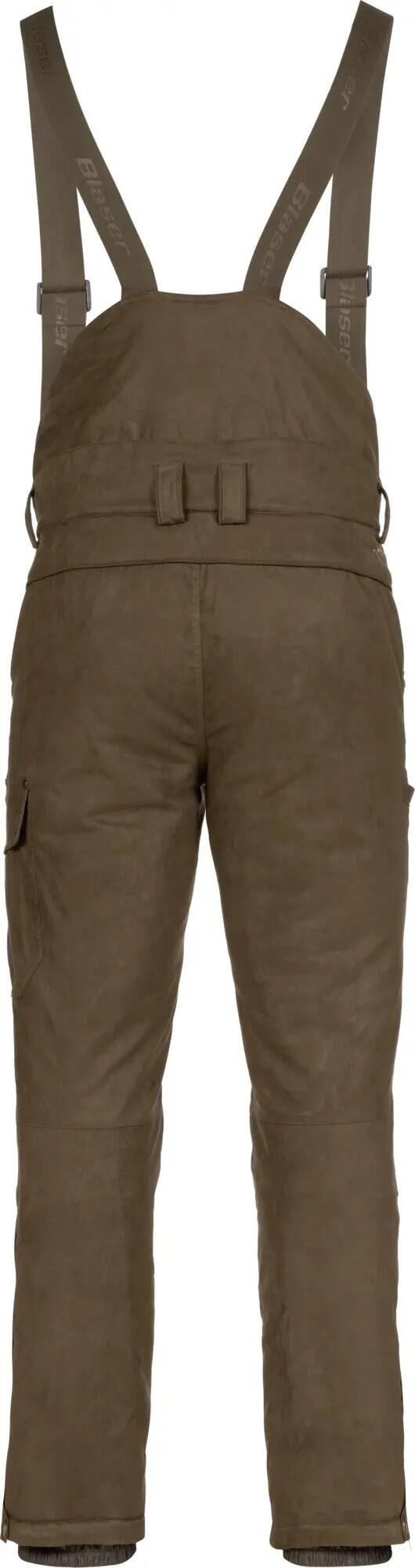 Herren Latzhose Matti Suede - Dunkelbraun 4/4