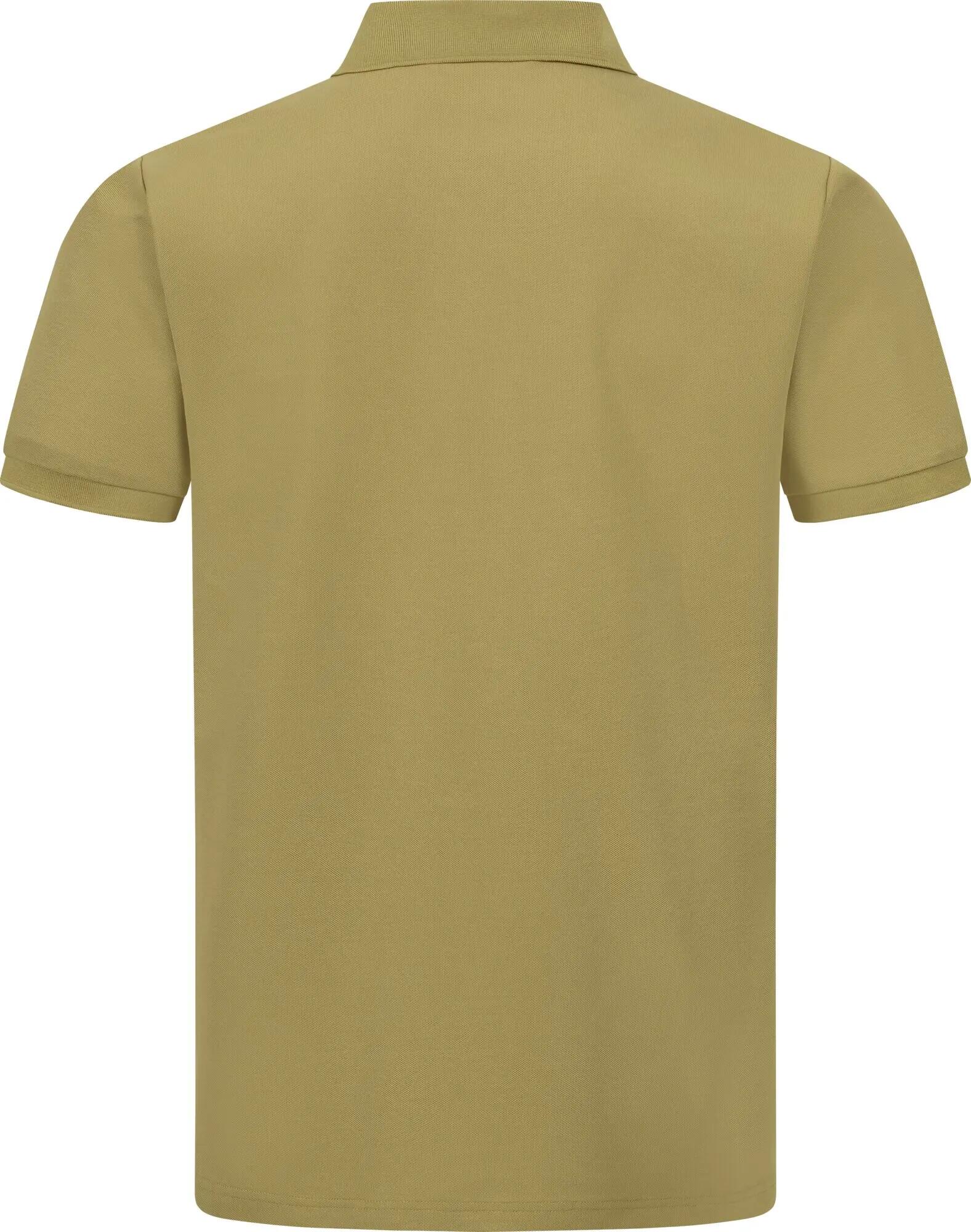 Herren Poloshirt Solid - Matt Gold 4/4