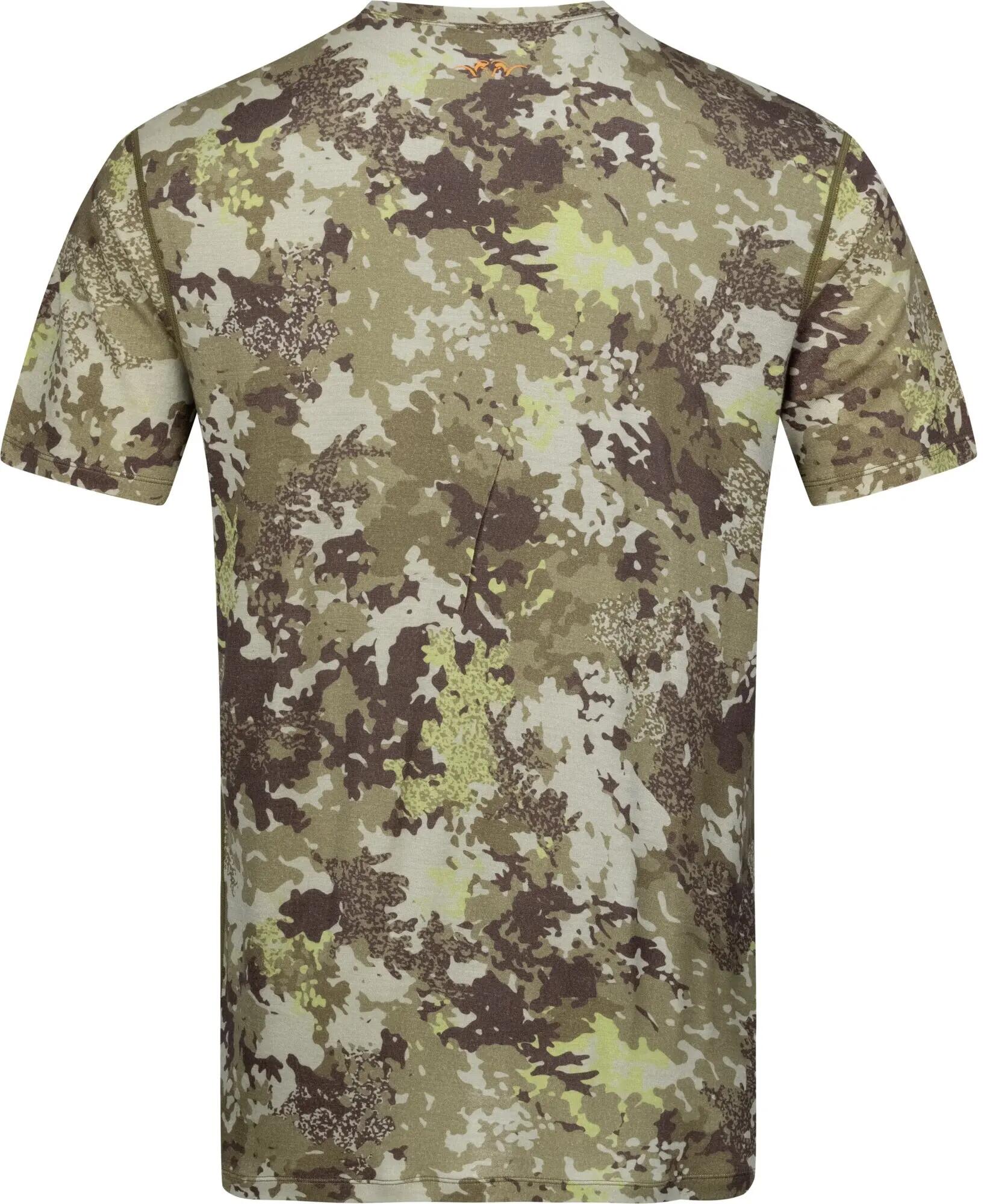 Maglia intima caccia in lana merino 160 calda traspirante - Camo 4/4