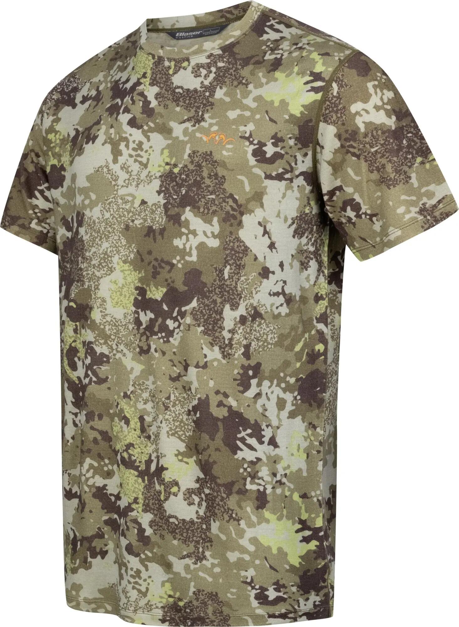 Maglia intima caccia in lana merino 160 calda traspirante - Camo 2/4