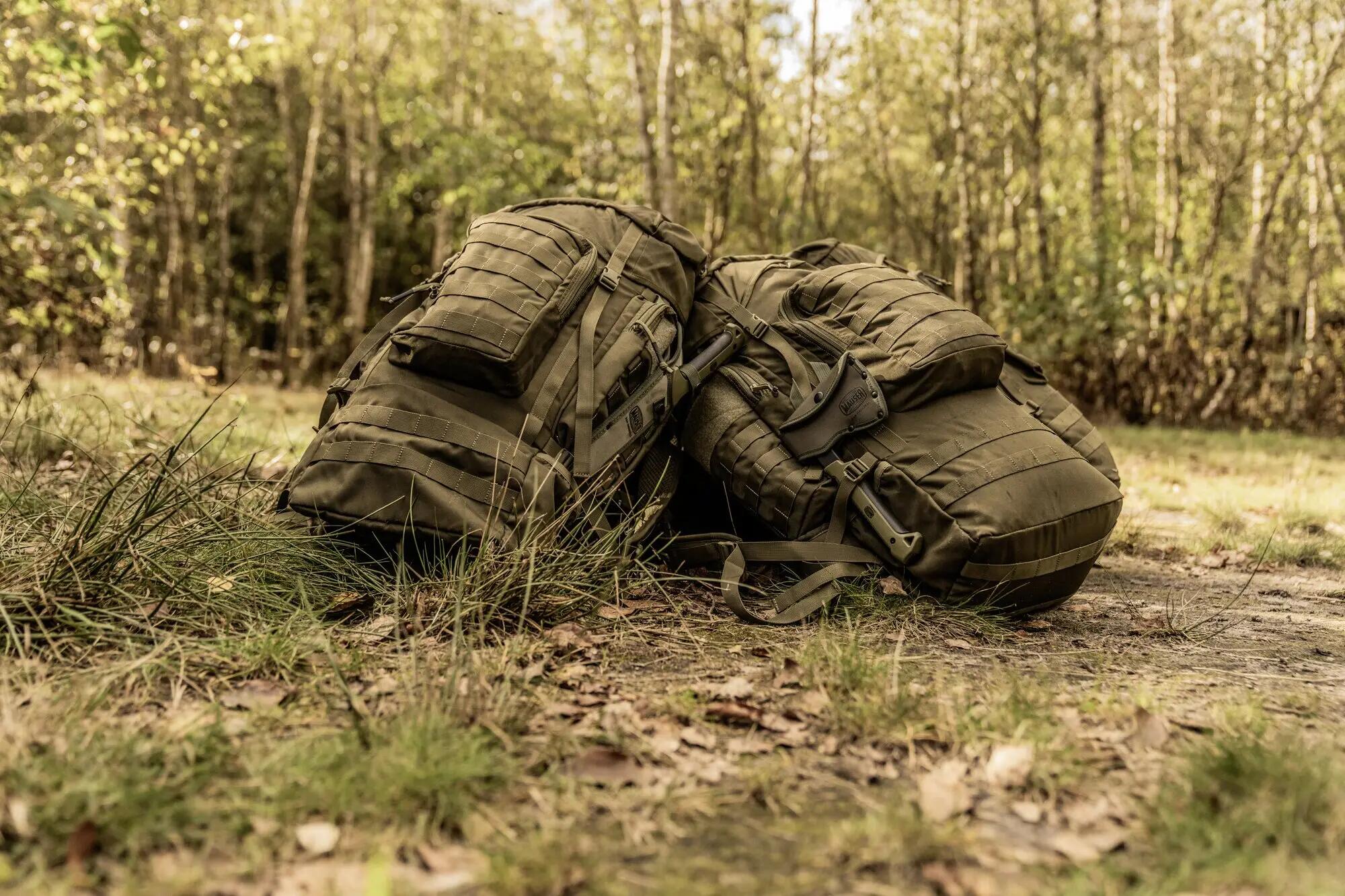 Sac à dos tactique de chasse 60 L - Vert 4/5