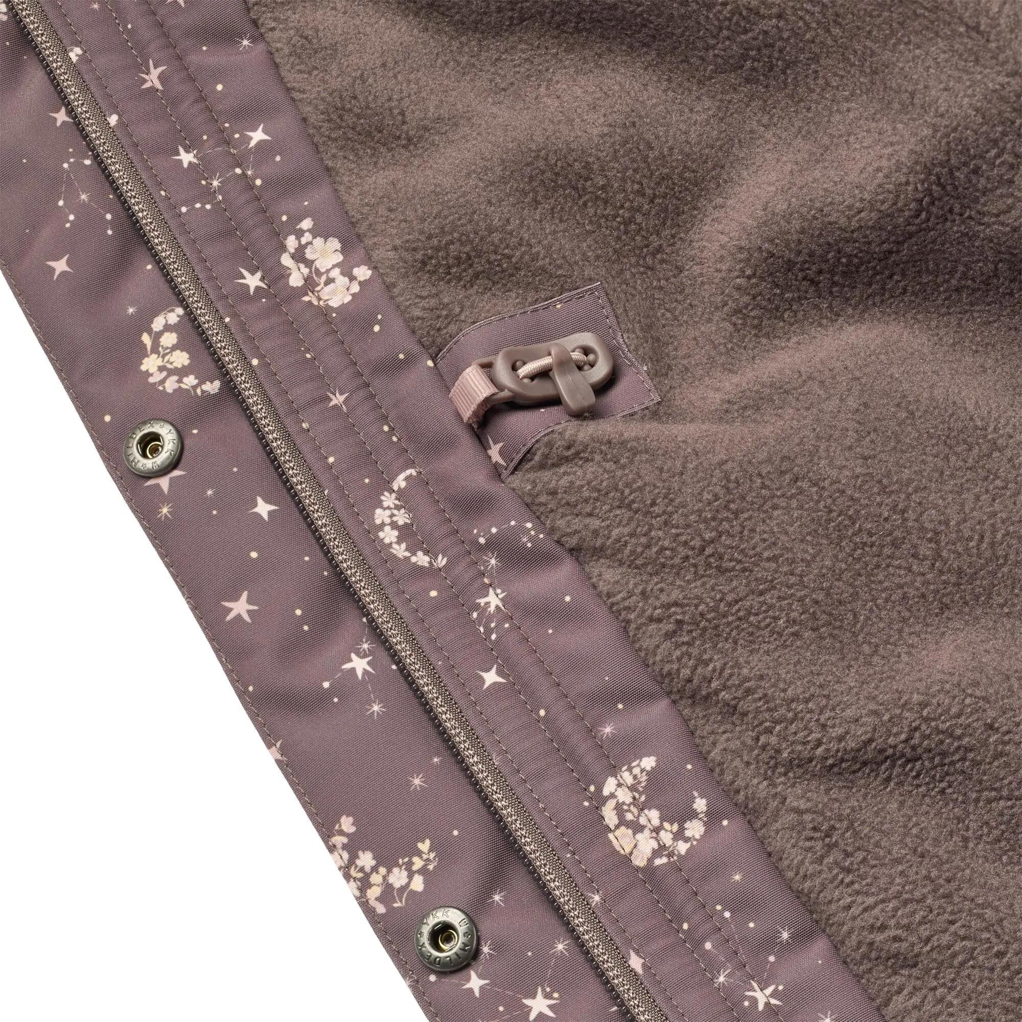 Mädchen Winterjacke Tove plum truffle 4/4