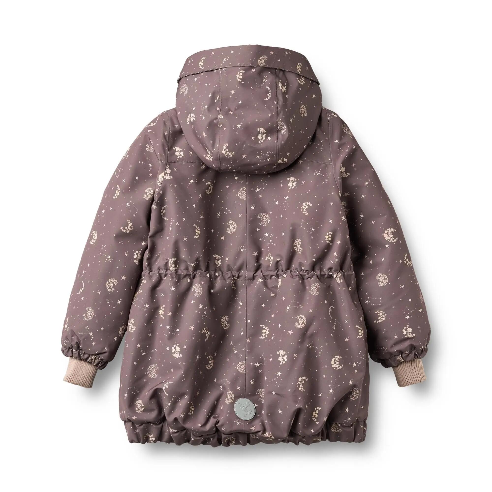 Mädchen Winterjacke Tove plum truffle 2/4