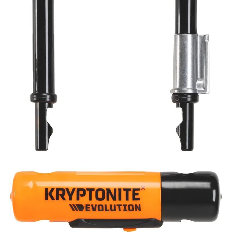 Kryptonite Evolution Mini-7 + hurokkábel kulcsos U-lakat