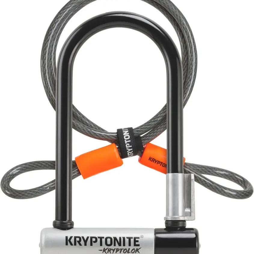 KryptoLok series 2 Mini-7 U-lock inkl. Kryptoflex