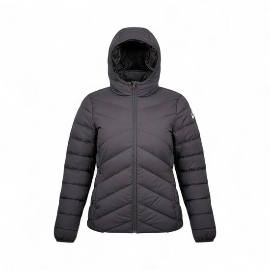 Daunenjacke Down Hooded Jacket in Schwarz