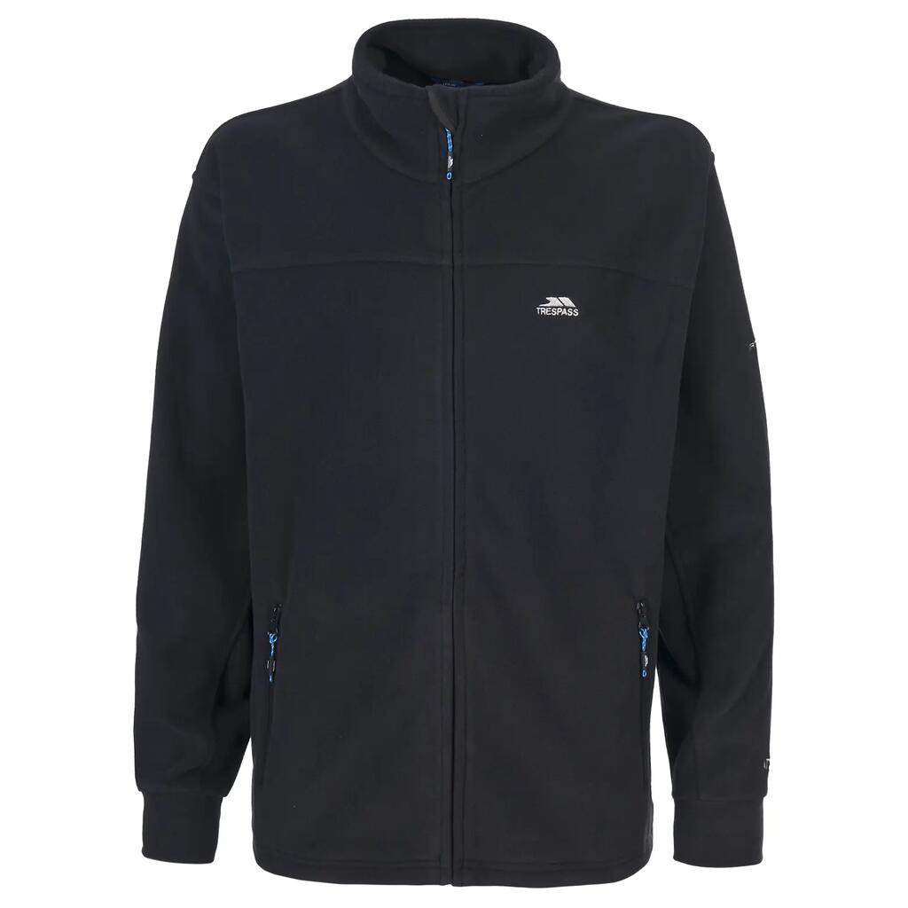 Mens Fleece Jacket with Full Zip & Pockets Walking Trek Casual Bernal