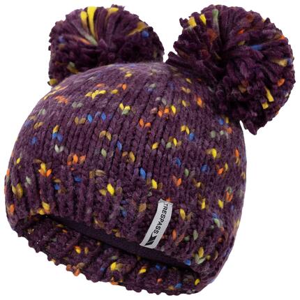 Trespass Ted-chapeau unisexe pour enfants, violet puissant