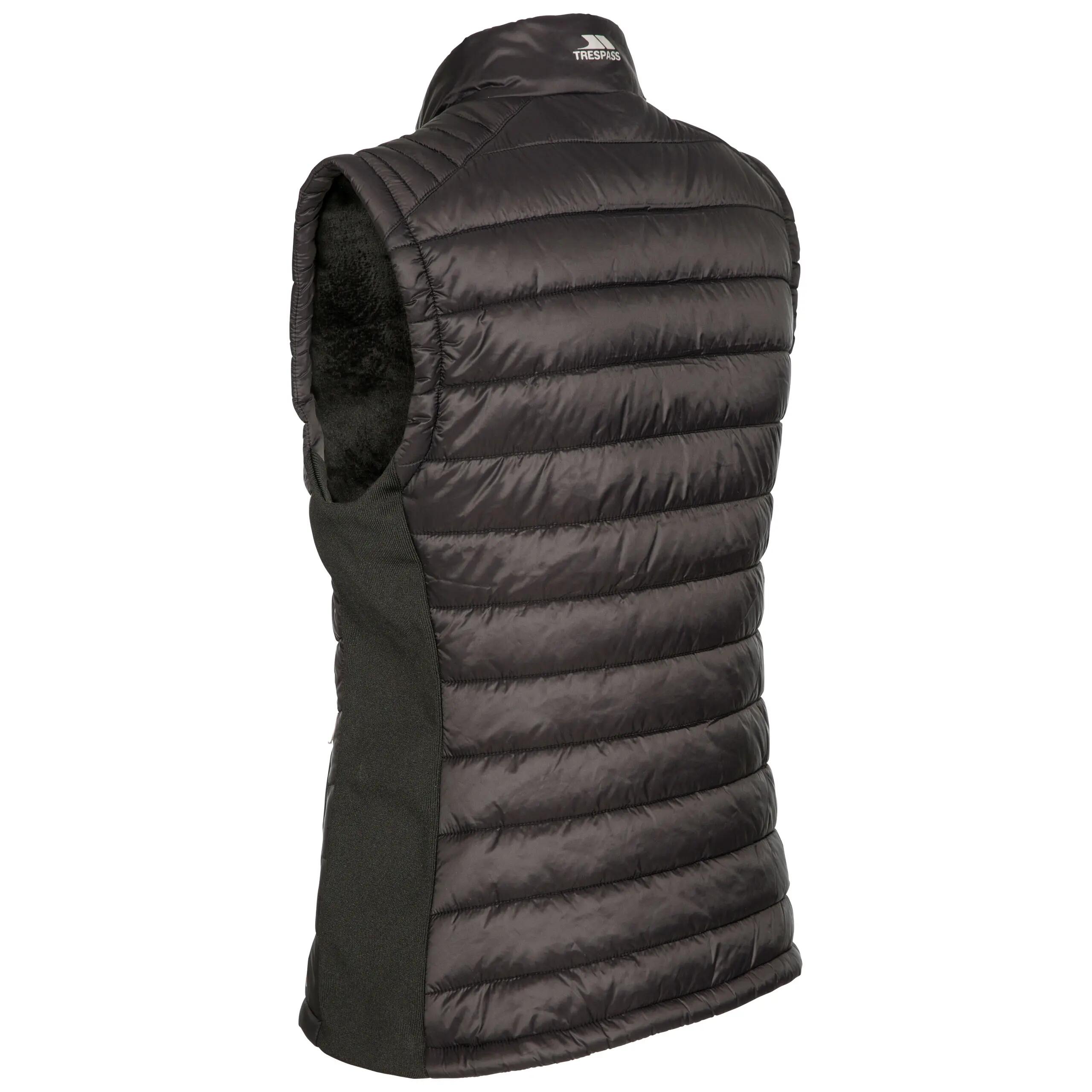 Trespass Elanora - Dames gewatteerd gilet zwart 2/5