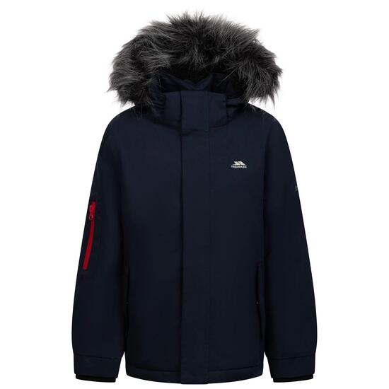 2058 Trespass Braddan - Veste imperméable homme 3/4, capuche amovible