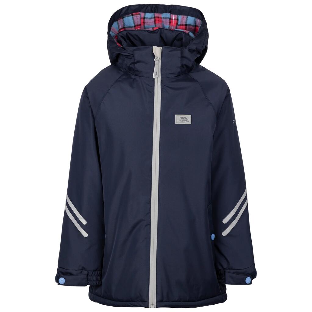 Kids Waterproof Jacket Valleyfield - Padded Raincoat with Zip Pockets