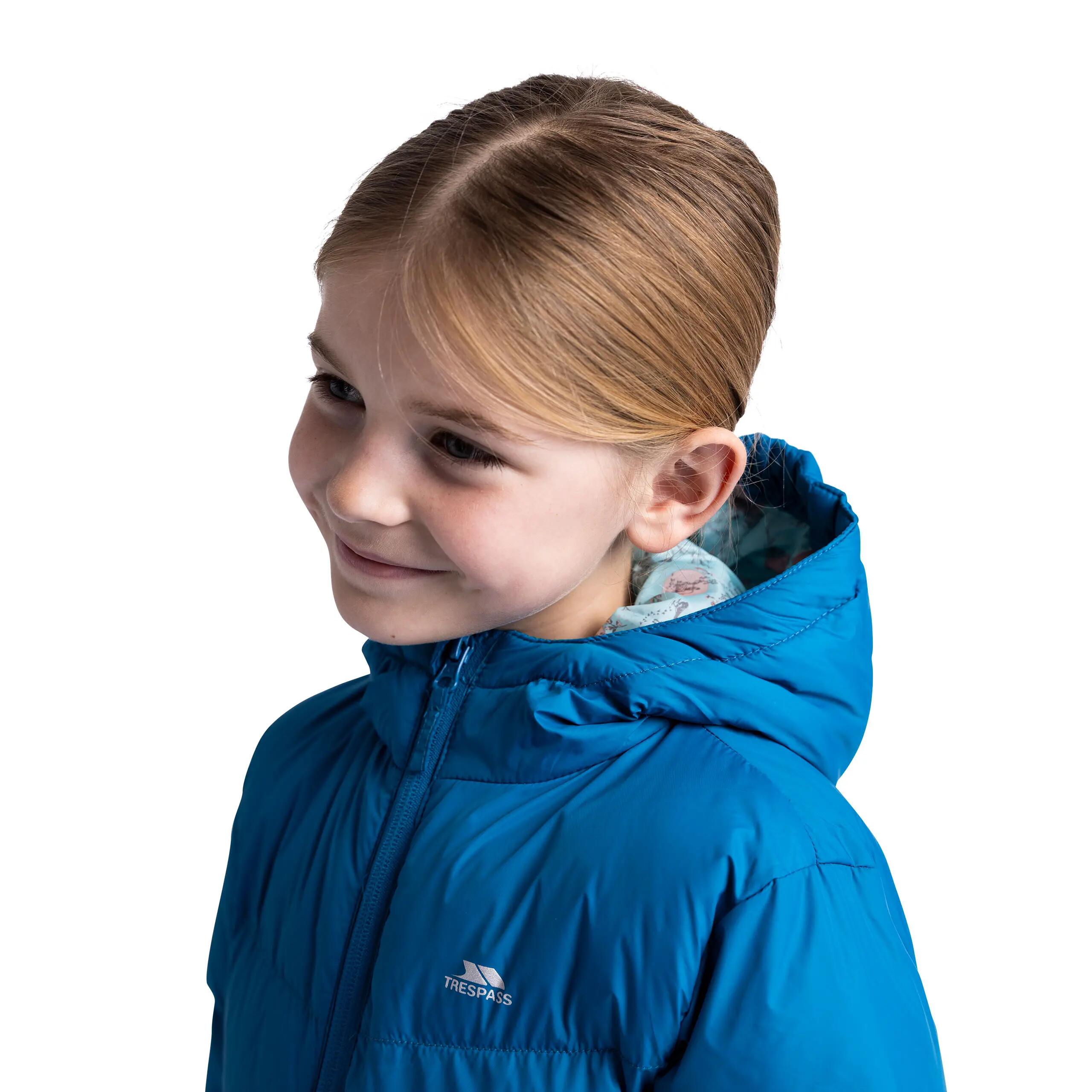 2058 Pleasing - Veste matelassée à capuche Rich Multicolore 3/4 pour enfants 5/5