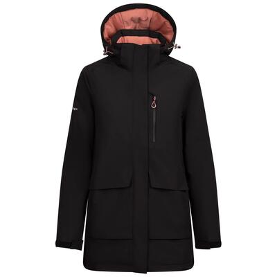 Trespass hosho - dames regenjas zwart