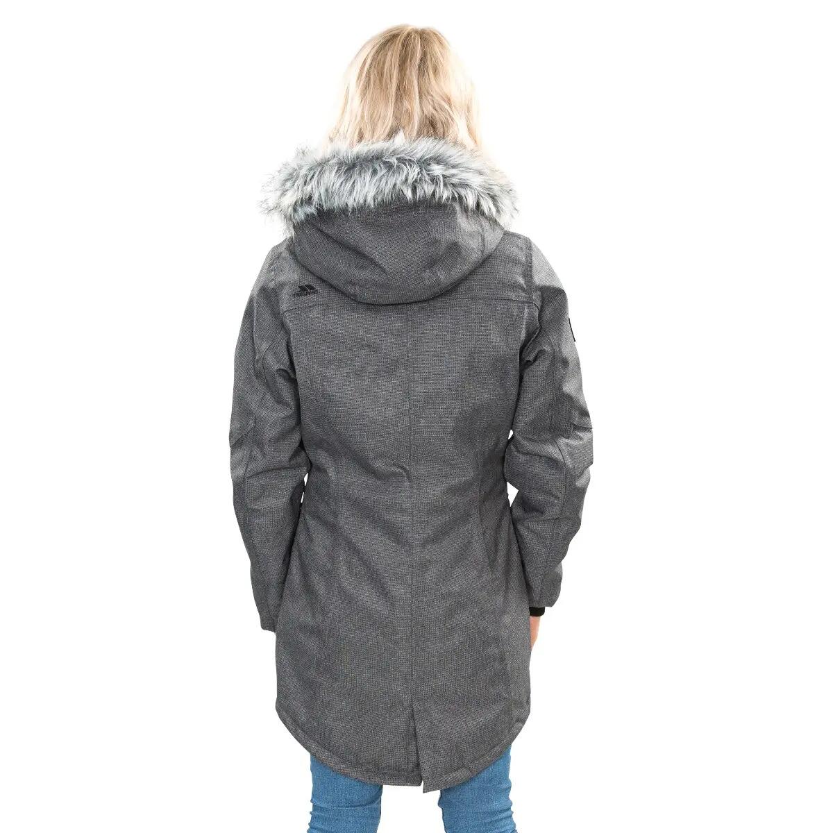 Trespass Thundery - Vrouw Jkt Zwart/zilvergrijs 4/4