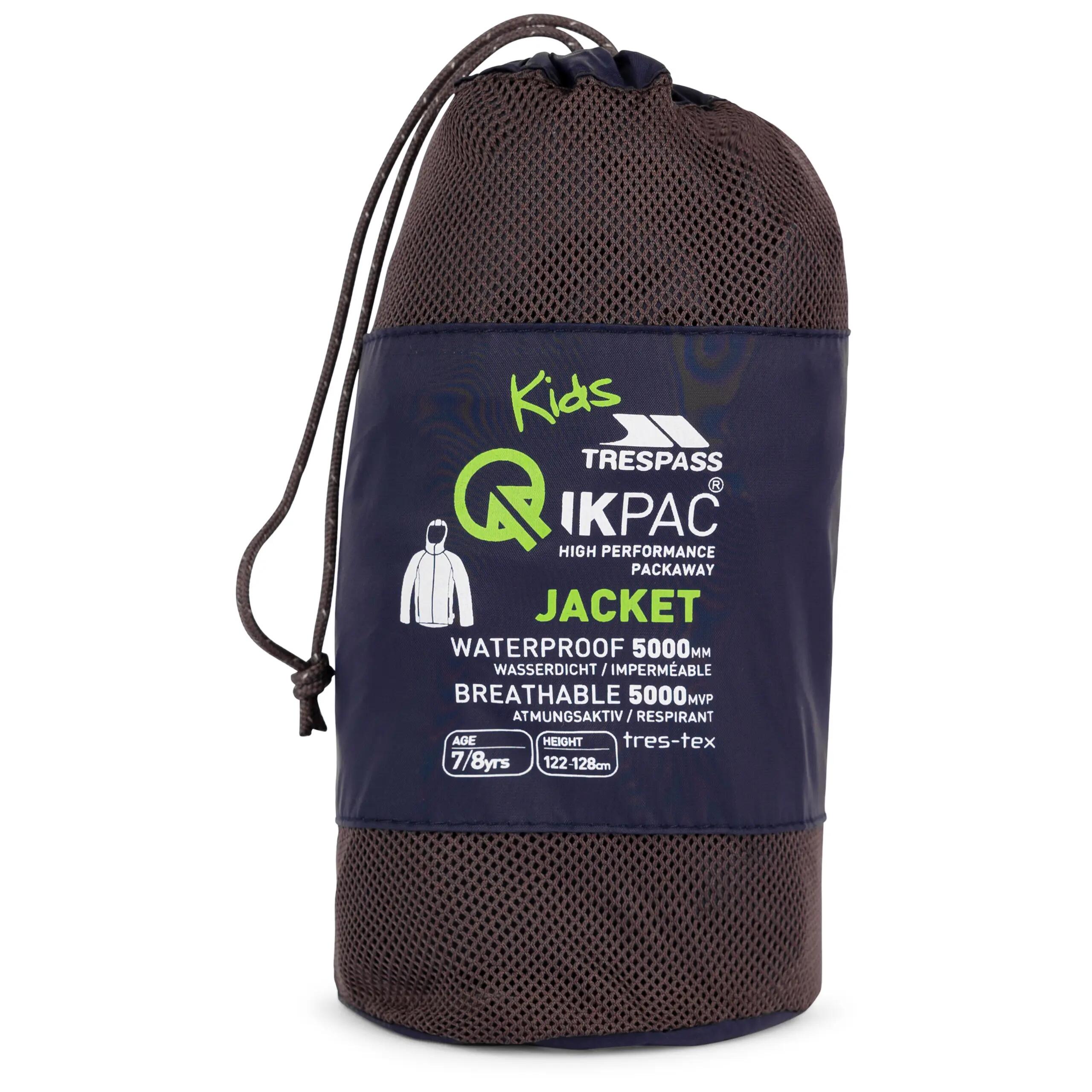 Waterdichte jas voor babymeisjes Trespass Qikpac X 5/5